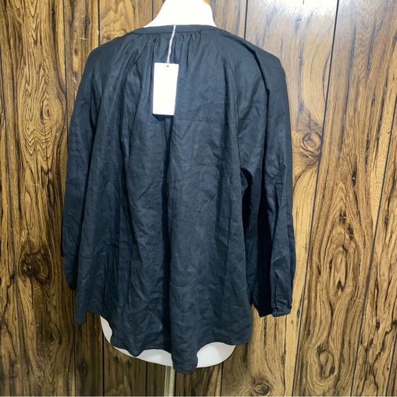 A New Day black long sleeve oversized blouse - Picture 4 of 7